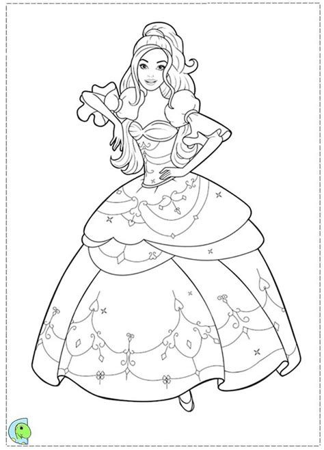 Barbie blue dress or sun dress with lace skirt. Barbie And Three Musketeers Coloring Pages Wearing ...