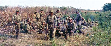 It is estimated that the army has between 26,000 to 60,000 men. Endnotes: The Training at La Esperanza