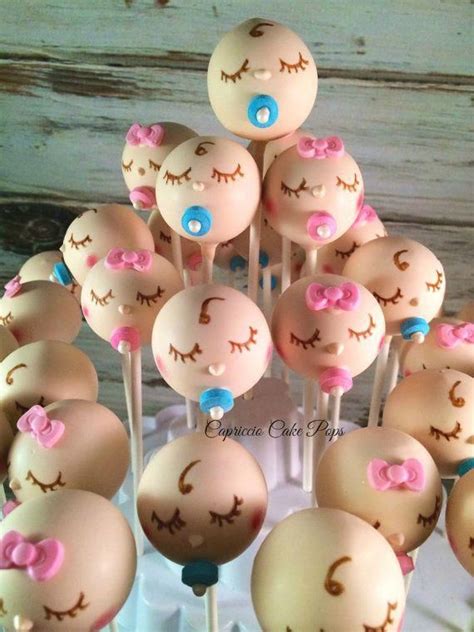 We would like to show you a description here but the site won't allow us. Baby Shower favors , gender reveal Baby Face Cake Pops Boy ...