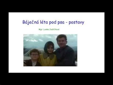 Michal viewegh ✅ zápis o knize 1. Báječná léta pod psa postavy - YouTube