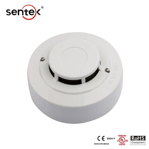 Both types of alarms will sound when they detect smoke. China 48V 4 Wire UL Photoelectric Smoke Detector - China ...