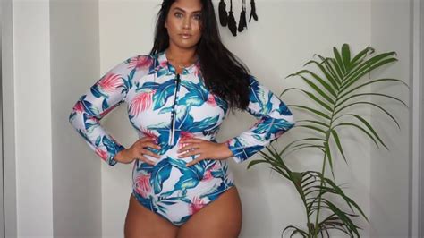 Pov video big booty brunette ashley adams gets pounded. 2017 PLUS SIZE SWIMWEAR TRY ON HAUL | LATECIA THOMAS - YouTube