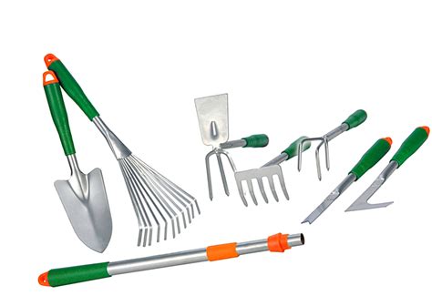 Ob alu teleskopleiter, gartenhandschuhe oder gartenschlauch. Gartenwerkzeug-Set 5-teilig