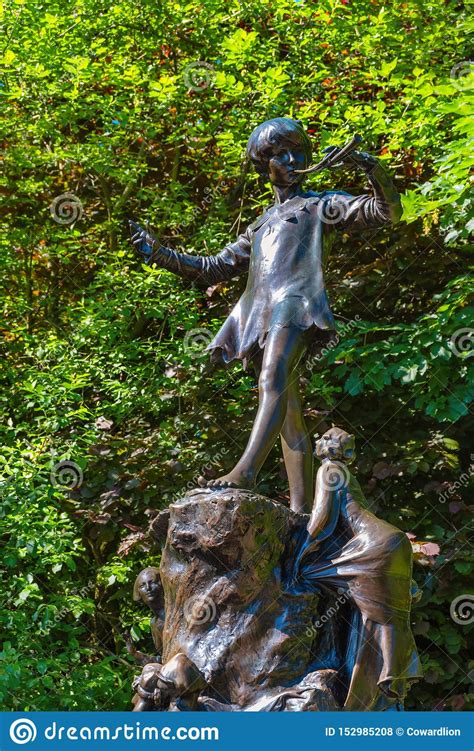 Peter pan statue in kensington gardens garden design and landscape architecture. The Peter Pan Statue At Kensington Gardens In London, UK ...
