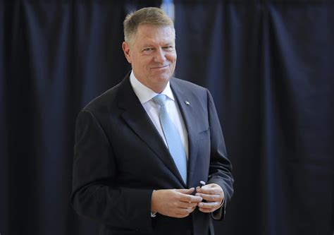 Iohannis a fost profesor de fizică și inspector școlar. Romania presidential vote seen heading to Nov. 24 runoff