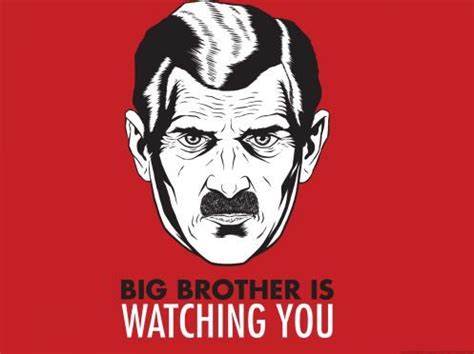 The phrase big brother is watching you is. 神戸の目力看板と監視社会 "Big Brother is watching you" - 日常シネマトぐらふ