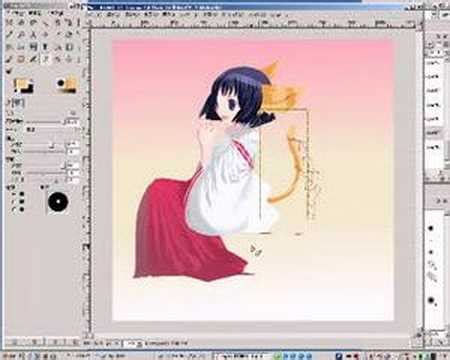 I was practicing how to color eyes. Drawing ANIME art with the Gimp #2 (6 of 6) - YouTube