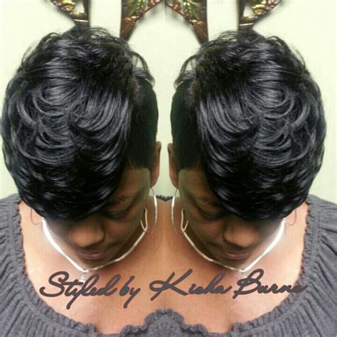 See more ideas about short hair styles, short hair cuts, sassy hair. BUMP Hair, Feathers | Short weave hairstyles, Bump ...