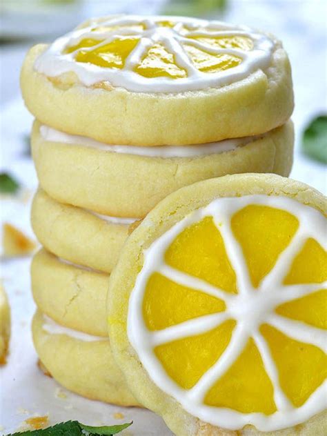 In a large bowl using a hand mixer, beat butter and cream cheese with sugar until light and fluffy, about 2 minutes. Best Ever Blueberry Cookies | Recipe | Lemon shortbread ...