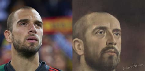 Created 7 key passes 4/4 acc. Roma Players as Classical Portraits, Courtesy of AI ...