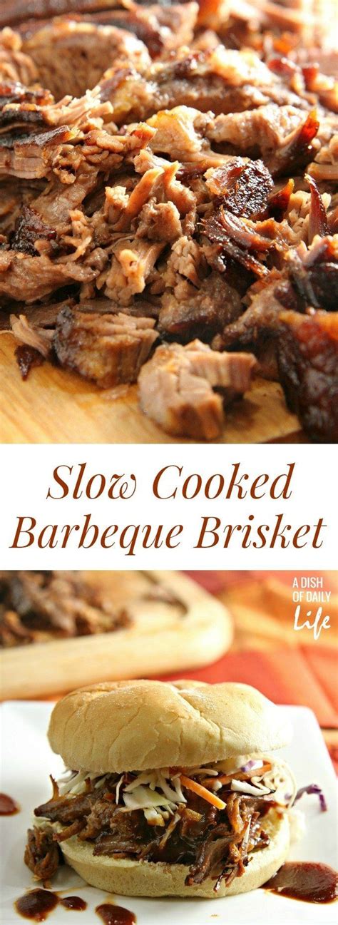 It's easy to cook a whole chicken in a crock pot. Oven Cooked Barbeque Brisket | Recipe | Game day food ...