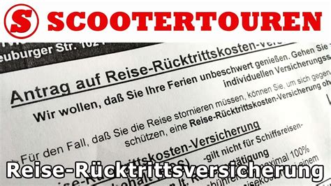 Maybe you would like to learn more about one of these? Reiserücktrittsversicherung - YouTube