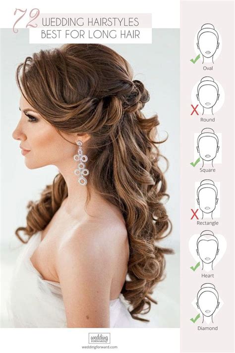 The curls in this hairstyle are weaved neatly. Essential Guide to Wedding Hairstyles For Long Hair | Long ...