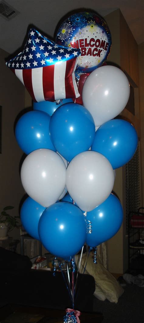 Check spelling or type a new query. Patriotic Welcome Home Balloon Bouquet | Balloon bouquet ...