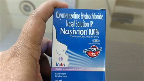 Each ml of nasivion® child nose drops contains: Nasivion Mini nasal drops for cold runny nose imp side ...