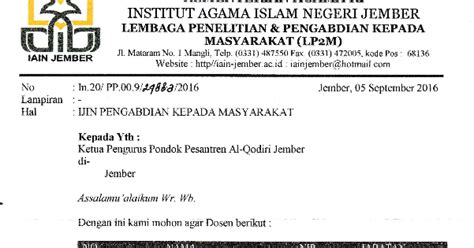 Contoh surat izin kerja yang benar dan cara membuatnya. CONTOH SURAT IZIN ~ MR FAH BLOG