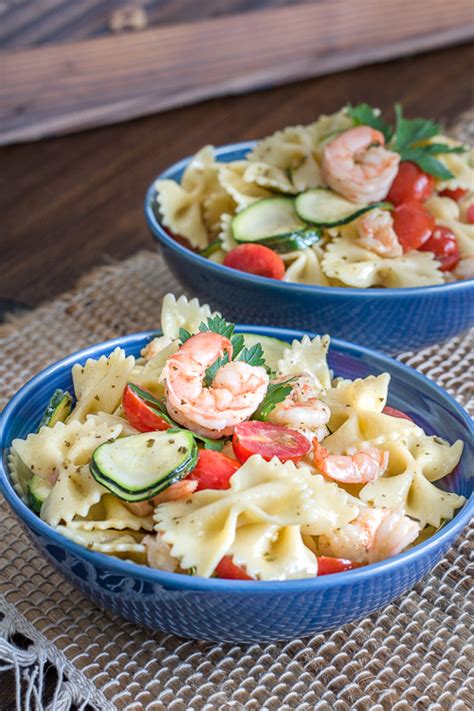 Bagoong shrimp and pasta shrimp pasta shrimp. Best Cold Shrimp Pasta Salad - No Diets Allowed