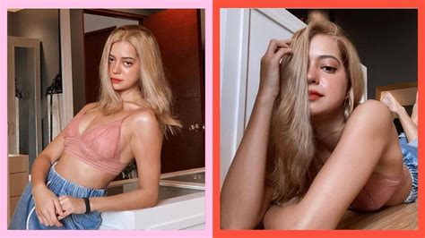 Stand in front of the mirror with the side of your face in view. LOOK: Sue Ramirez Blonde Hair
