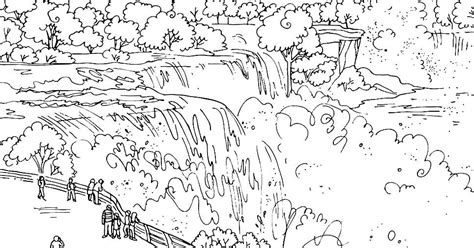 Tema gambar seperti pantai, pemandangan atau pemandangan air terjun bawah laut bisa dilihat di posting yang lain. Coloring and Drawing: Mewarnai Pemandangan Air Terjun