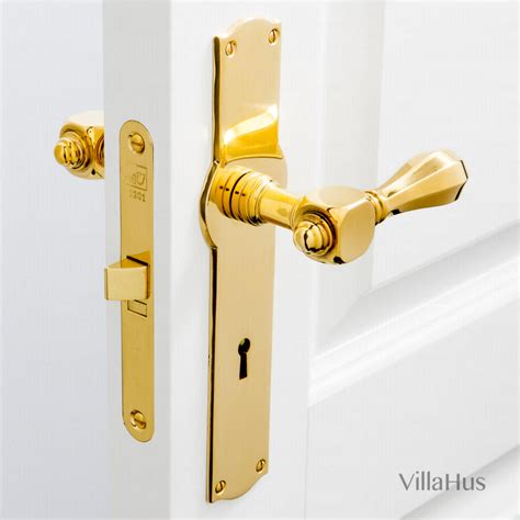 They are very similar to the emtek sandcast bronze. Door handle interior, Back plate with keyhole - Blank ...