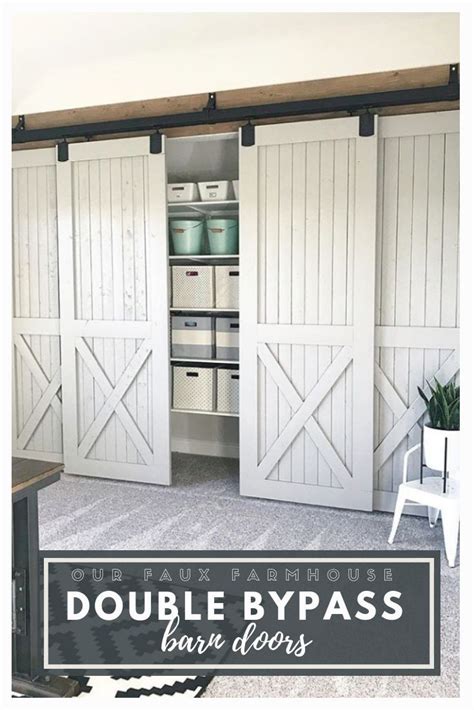 We did not find results for: Our Faux Farmhouse Barn Doors DIY Rustic Organization ...