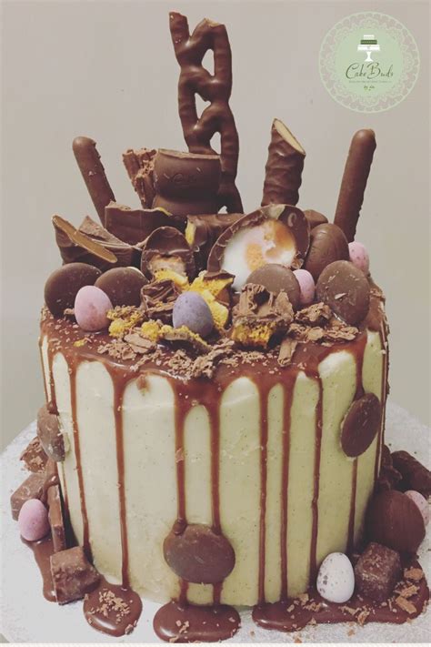 I always bake cakes for my siblings and parents, but whenever i baked a chocolate cake, i would always have to make a second batch because i could never get it right. Cadburys Chocolate Drip Cake: layers of vanilla sponge drizzled with vanilla syrup and filled ...