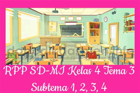 Rangkuman materi pembelajaran untuk kelas 2 sekolah dasar/madrasah ibtidaiyah yang akmi bagikan ini yaitu tema 2 subtema 1, subtema 2, subtema 3. RPP Kelas 4 Tema 3 Subtema 1 2 3 4 Revisi Terbaru - Dapodikdasmen Info