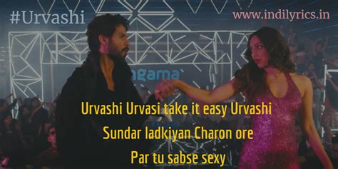 Read reviews from world's largest community for readers. Urvashi Urvashi take it easy Urvasi | Yo Yo Honey Singh ft ...