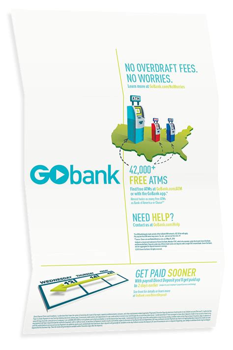 Go2bank also operates under the following registered trade names: GoBank Card Mailer on Behance