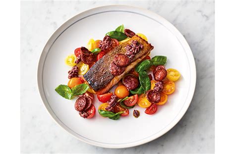 Like many people when they approach the age of 40, jamie oliver felt the need to take a look at his diet and lifestyle. Jamie Oliver's 5 ingredient smoky chorizo salmon recipe | GoodtoKnow