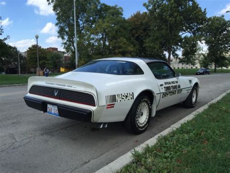 All of the numbers belong to. 1981 Pontiac Trans Am Pace Car Daytona 500 for sale ...