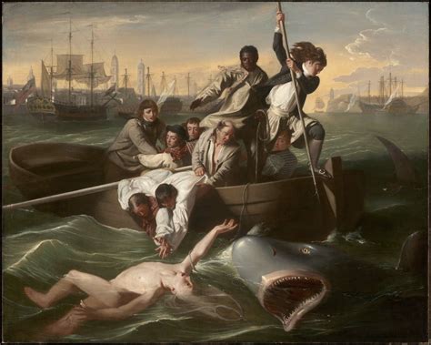 Watson and the shark is an oil painting by the american painter john singleton copley, depicting the rescue of the english boy brook watson from a shark attack in havana, cuba. Watson and the Shark | Museum of Fine Arts, Boston