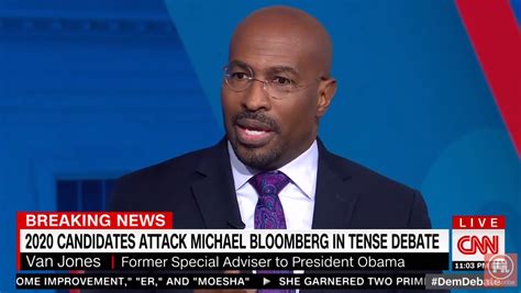 Following days of anticipation, cnn commentator van jones was overwhelmed with emotion after. CNN's Van Jones Compares Bloomberg Debate Performance to the Titanic Hitting an Iceberg - Chicks ...