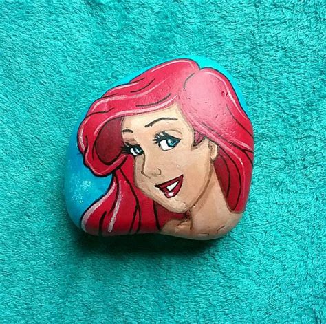 Bee painted rocks craft for kids. Pin by Rachel Echevarria on rocks | Little mermaid ...