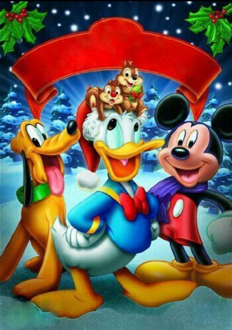 Disney series & full length cartoons in english. Disney Christmas | Donald duck christmas, Mickey mouse ...