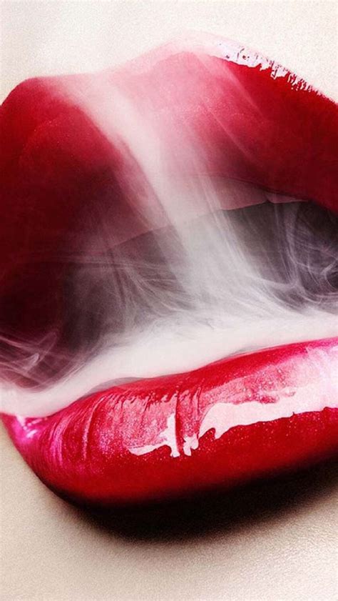 Maybe you would like to learn more about one of these? Sexy Red Lip Smoke Mounth #iPhone #5s #wallpaper | iPhone ...