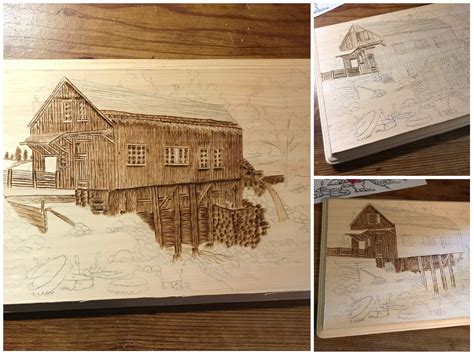 Maybe you would like to learn more about one of these? Old mill wood burning | Wood, Crafts, Handmade