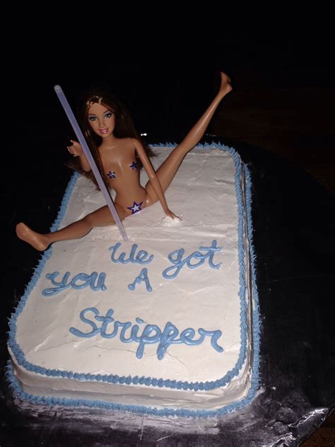 (party for woman about to marry). Stripper cake for my brothers bachelor party #diy - Gift ...