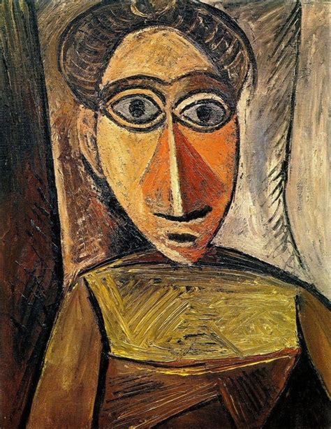 Las diversas etapas que la crítica y los historiadores han querido ver en su dilatada trayectoria han ayudado más a la clasificación que al análisis y a la interpretación de su obra. CABEZA DE MUJER.....di Pablo Picasso | Pinturas de picasso ...