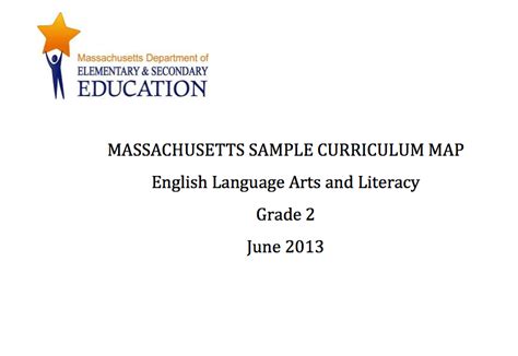 Education degrees, courses structure, learning courses. Sample Curriculum Map: English Language Arts and Literacy ...