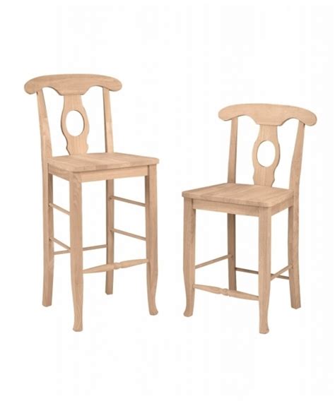 Check spelling or type a new query. Unfinished Kitchen Chairs Empire Counter Stool Wood Seat ...