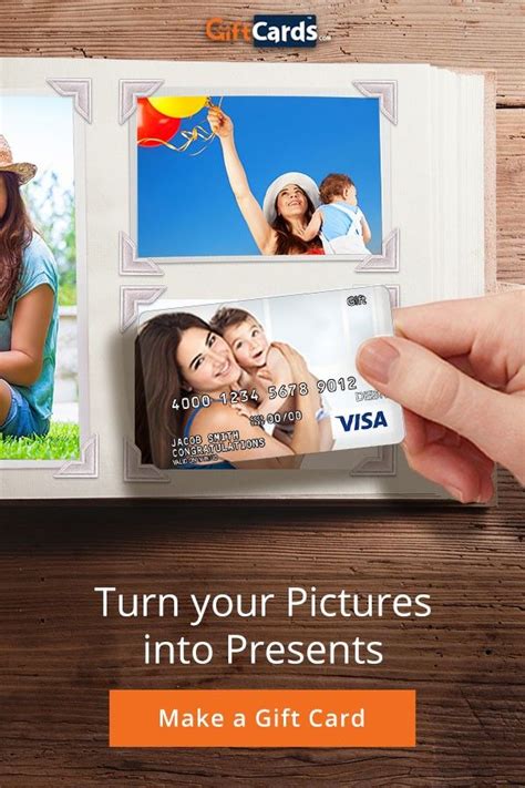 Maybe you would like to learn more about one of these? Personalized Gift Cards - Make a Gift Card w/ your Photo (With images) | Custom gift cards ...