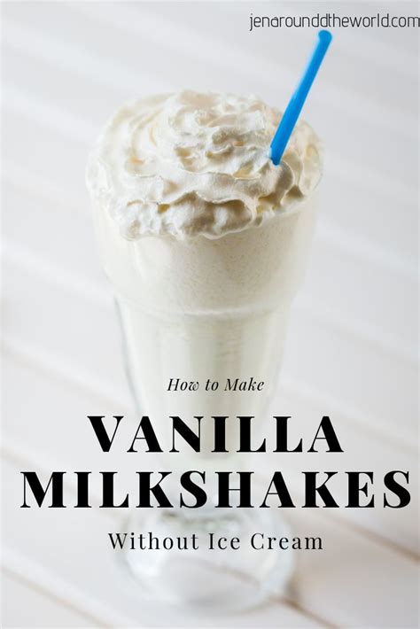 Check spelling or type a new query. Vanilla Milkshakes Without Ice Cream - Jen Around the ...