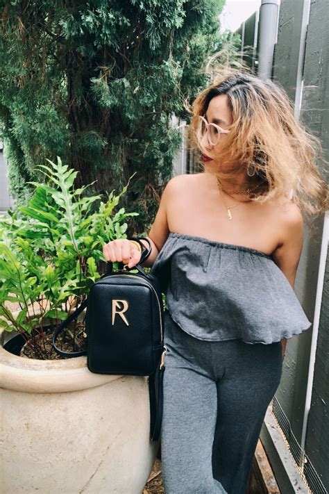 Angela's inspiration behind the grace crossbody was a lush everyday companion. One Bag Four Ways | Angela Roi Mia Mini Backpack - thefabzilla