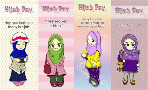 Maybe you would like to learn more about one of these? Terkeren 21+ Gambar Kartun Hijab 4 Sahabat - Gani Gambar