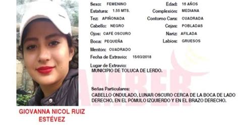 Desactivación de alerta amber cdmx. Alerta Amber: Reportan extraviada a jovencita en Toluca ...