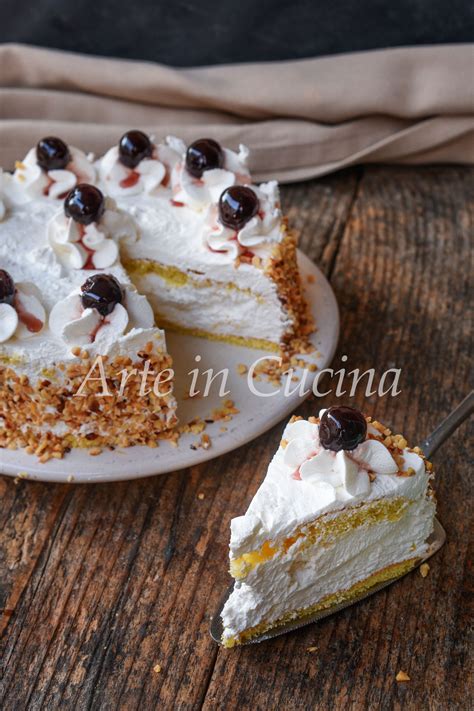 Ed è pure una ricetta senza uova. TORTA AL TORRONE per CAPODANNO dolce veloce semifreddo ...