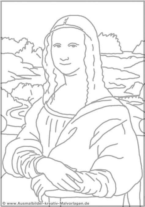 Free download 40 best quality mona lisa coloring page at getdrawings. Mona Lisa (Malvorlage) - Bild von Martin Mißfeldt | Mona ...