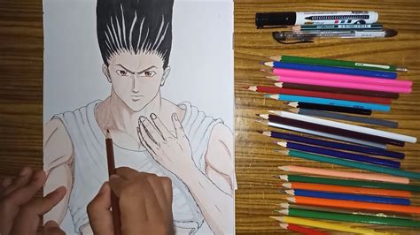 A drawing inspired by one of my favourite moment of hunter x hunter.please like, share and subscribe for more drawing video!0:30 to skip the intro. Gon Transformation Drawing / Fan Art Gon Transforming I ...