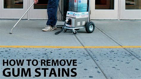 Spray or pour sosafe graffiti remover onto graffiti tag step 2: How to remove Gum Stains, Graffiti Remover - Dr. Gum Steam ...